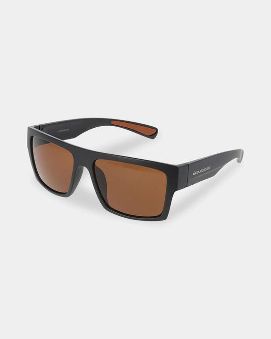Image of Sunglasses. Product name - Quiksilver Mens Shipwreck Sunglasses Matte Black in Matte Black colour by brand - Quiksilver