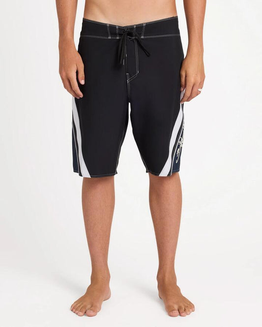 Image of Swimwear. Product name - Billabong Mens Fluid 2K Pro 21" Boardshorts Phantom in Phantom colour by brand - Billabong
