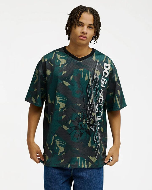 Image of T-Shirts. Product name - DC Shoes Mens Dc Frostbite T-Shirt Classic Camo in Classic Camo colour by brand - DC Shoes