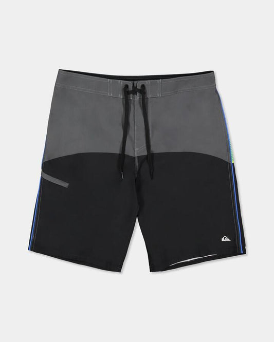 Image of Swimwear. Product name - Quiksilver Mens Everyday Billboard 20" Boardshorts Black Billboard in Black Billboard colour by brand - Quiksilver