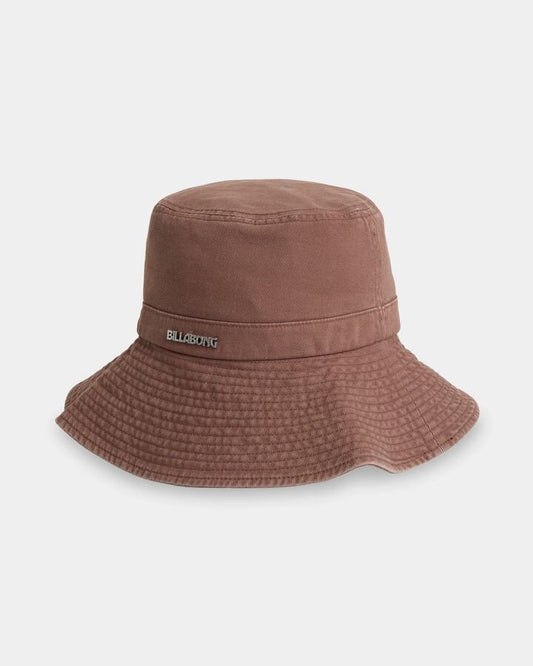 Image of Hats. Product name - Billabong Womens Sands Bucket Hat Brownstone in Brownstone colour by brand - Billabong