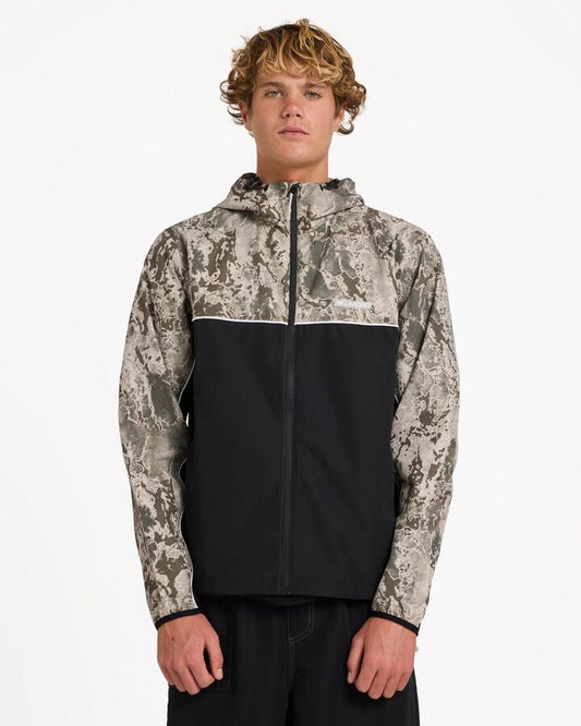 Image of Coats & Jackets. Product name - Billabong Mens Adiv Slant Spray Jacket Black in Black colour by brand - Billabong