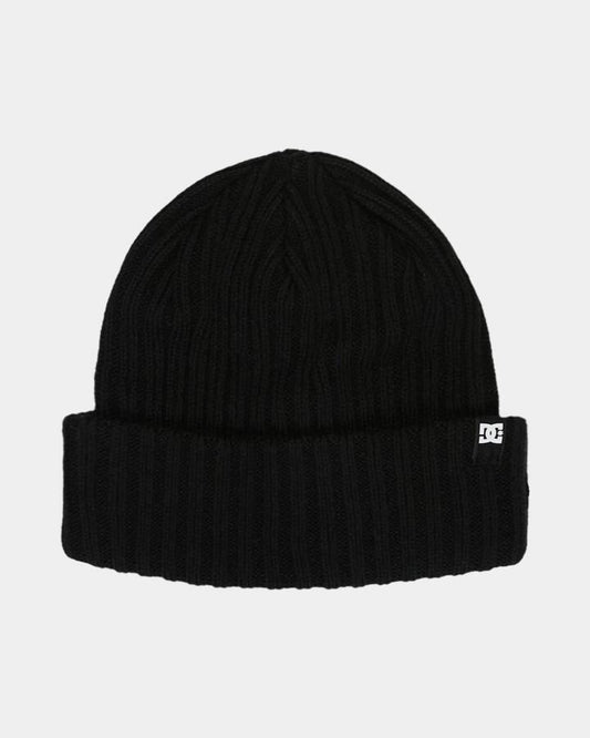 Image of Hats. Product name - DC Shoes Mens Fish N Destroy2 Beanie Black in Black colour by brand - DC Shoes
