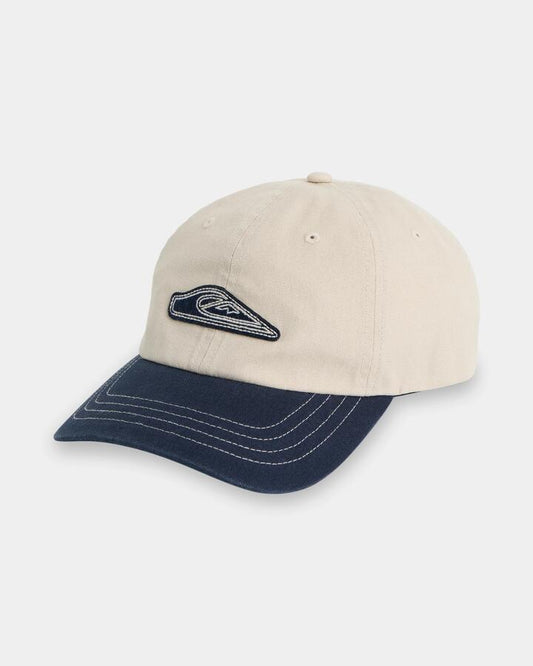 Image of Hats. Product name - Quiksilver Mens Decades Special Cap Snow White in Snow White colour by brand - Quiksilver