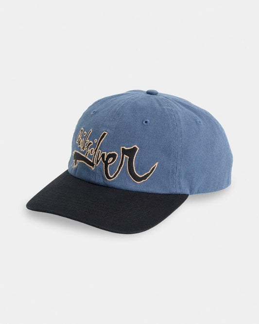Image of Jeans. Product name - Quiksilver Mens Impaired 6 Panel Cap Dark Denim in Dark Denim colour by brand - Quiksilver
