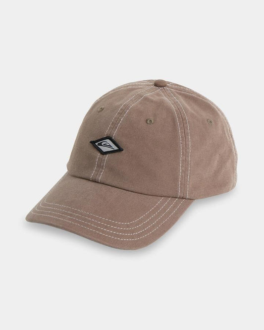 Image of Hats. Product name - Quiksilver Mens Core Dad Cap Canteen in Canteen colour by brand - Quiksilver