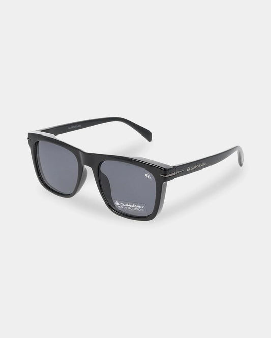 Image of Sunglasses. Product name - Quiksilver Mens Sun Drifter Sunglasses Black in Black colour by brand - Quiksilver