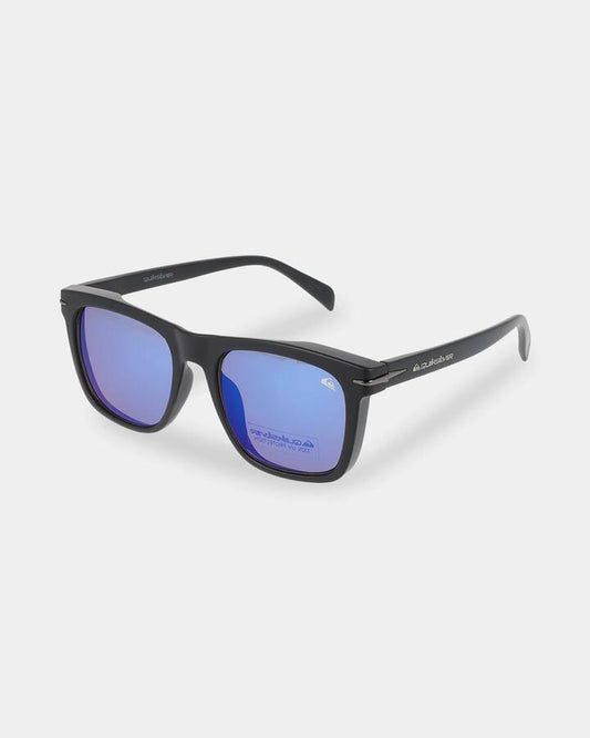 Image of Sunglasses. Product name - Quiksilver Mens Sun Drifter Sunglasses Matte Black in Matte Black colour by brand - Quiksilver