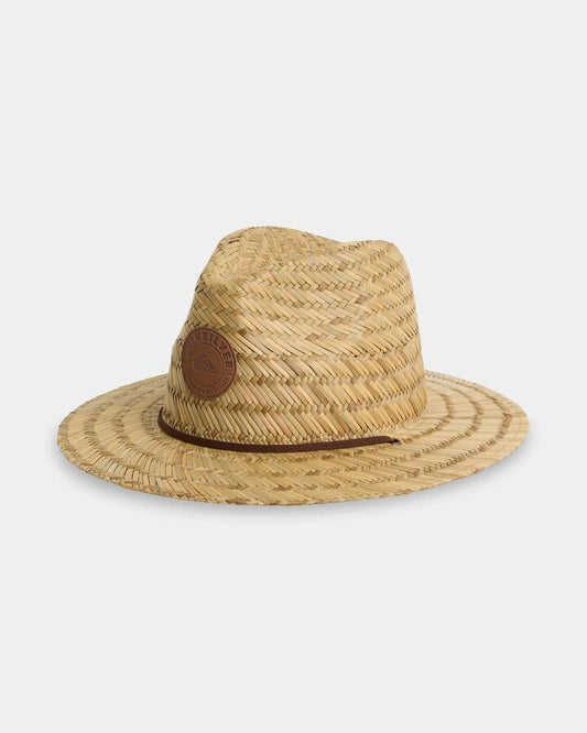 Image of Hats. Product name - Quiksilver Mens Jetty Straw Hat Natural in Natural colour by brand - Quiksilver