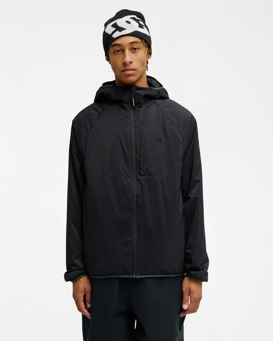Image of Coats & Jackets. Product name - DC Shoes Mens Storm Division Insulated Jacket Black in Black colour by brand - DC Shoes