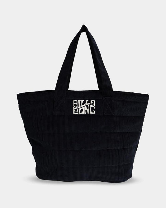 Image of Bags. Product name - Billabong Womens Perfect Day Tote Bag Off Black in Off Black colour by brand - Billabong