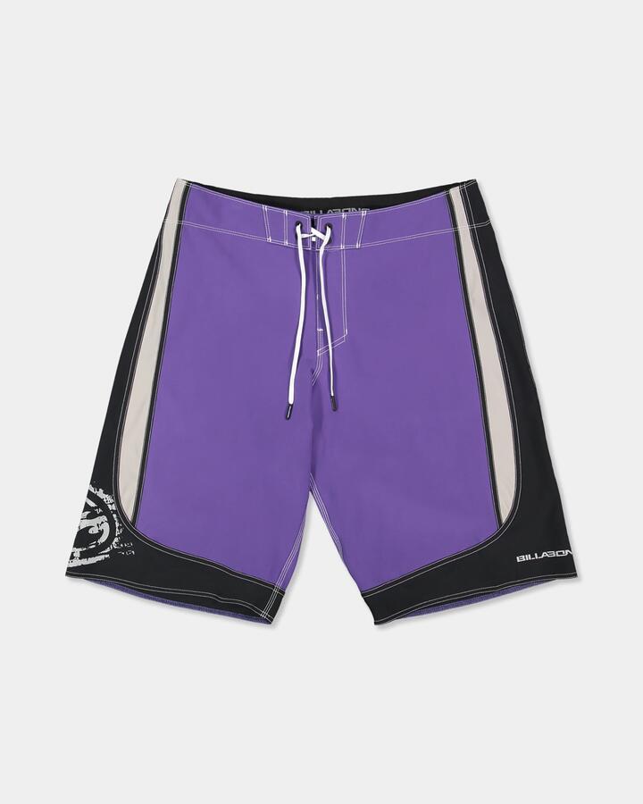 Image of Swimwear. Product name - Billabong Boys 8-16 Boys Spec Syste 19" Boardshorts Purple in Purple colour by brand - Billabong