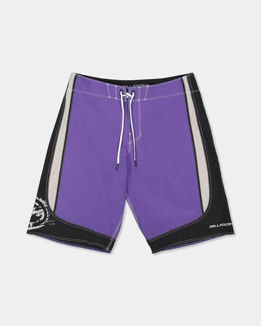 Image of Swimwear. Product name - Billabong Boys 8-16 Boys Spec Syste 19" Boardshorts Purple in Purple colour by brand - Billabong