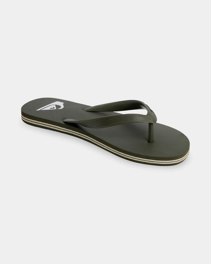 Image of Sandals. Product name - Quiksilver Mens Moncata Core Sandals Thyme in Thyme colour by brand - Quiksilver