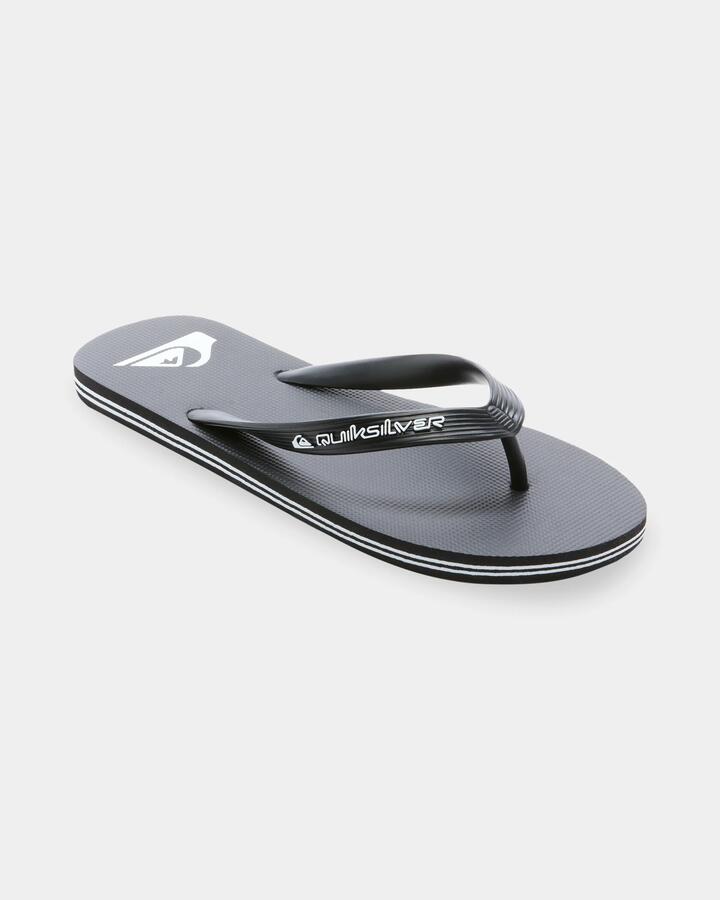 Image of Sandals. Product name - Quiksilver Mens Moncata Core Sandals Black in Black colour by brand - Quiksilver