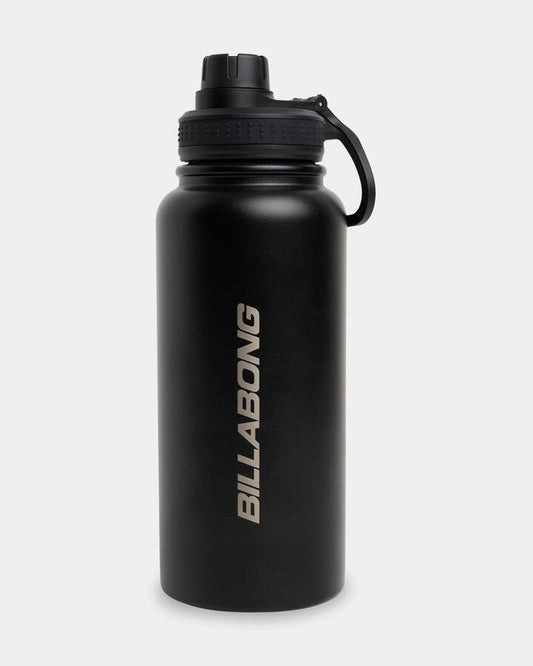 Image of Water Bottles. Product name - Billabong Strike Mission 1L Water Bottle Black/Camo in Black/Camo colour by brand - Billabong