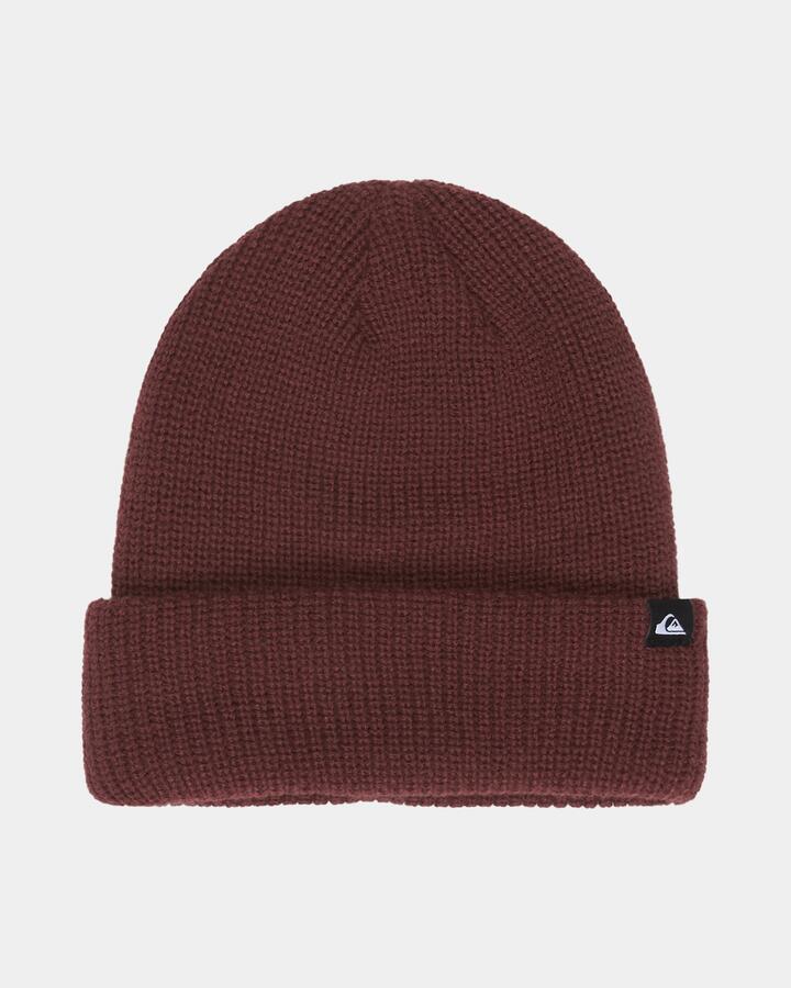 Image of Hats. Product name - Quiksilver Mens Performer Beanie Oxblood Red in Oxblood Red colour by brand - Quiksilver