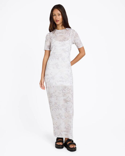 Image of Dresses. Product name - Volcom Womens Checked Out Dress Camouflage in Camouflage colour by brand - Volcom