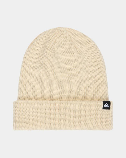 Image of Hats. Product name - Quiksilver Mens Performer Beanie Bone in Bone colour by brand - Quiksilver