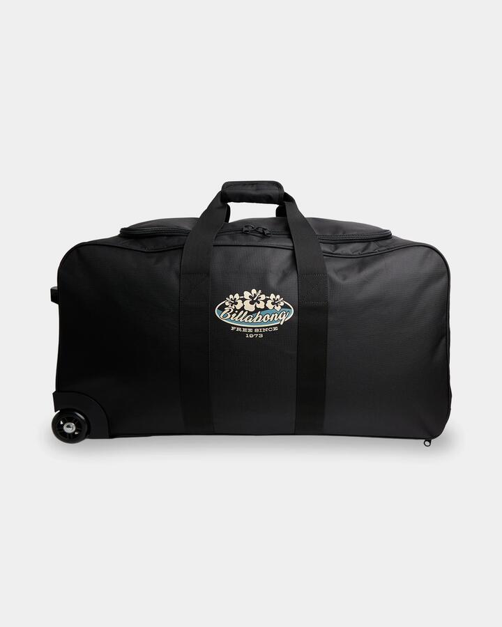 Image of Accessories. Product name - Billabong Check In 75L Luggage Roller Off Black in Off Black colour by brand - Billabong