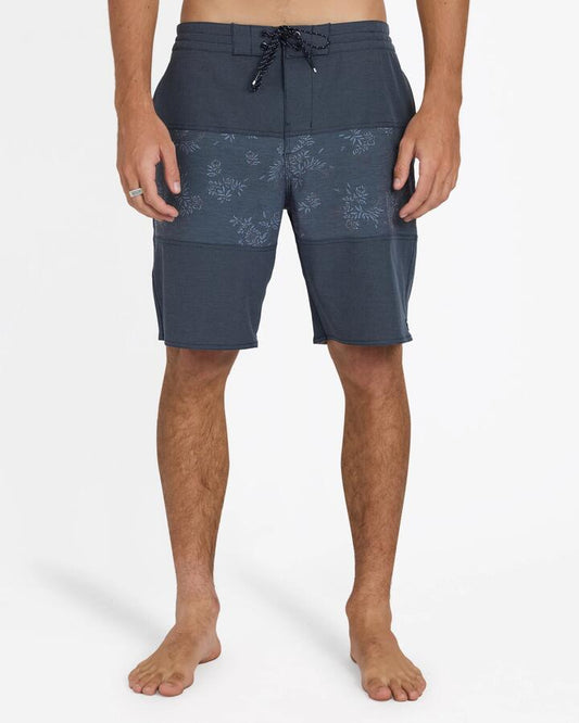 Image of Swimwear. Product name - Billabong Mens Tribong 18.5" Boardshorts True Navy in True Navy colour by brand - Billabong