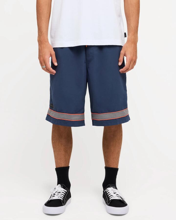 Image of Swimwear. Product name - Billabong Mens Throw On 2.0 22" Boardshorts Dusty Indigo in Dusty Indigo colour by brand - Billabong