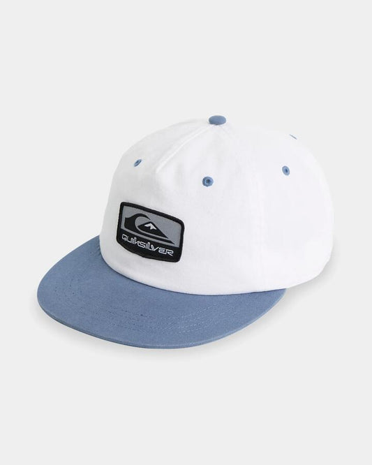Image of Hats. Product name - Quiksilver Mens Visions Trucker Cap White in White colour by brand - Quiksilver
