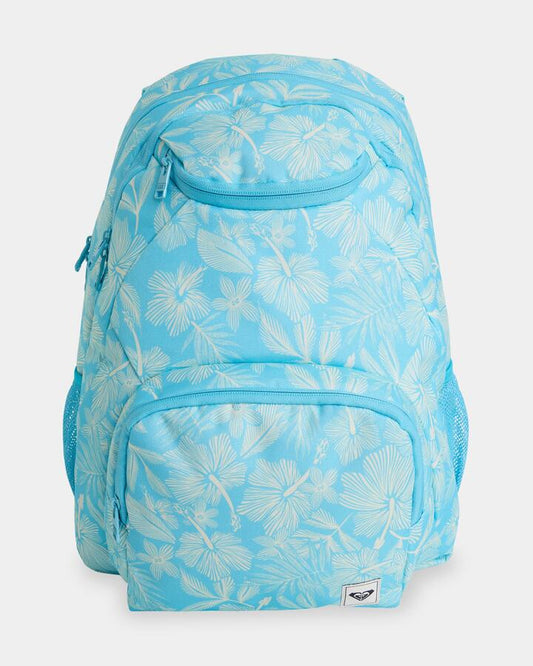 Image of Bags. Product name - Roxy Shadow Swell Printed Medium Backpack Splish Splash Cargo Dream in Splish Splash Cargo Dream colour by brand - Roxy
