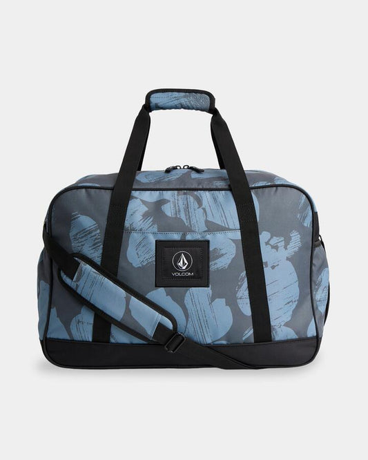 Image of Accessories. Product name - Volcom Patch Attack Gearbag Blue in Blue colour by brand - Volcom