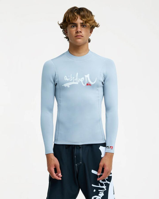 Image of Wetsuits. Product name - Quiksilver Mens Young Guns 1.5Mm Wetsuit Quarry in Quarry colour by brand - Quiksilver