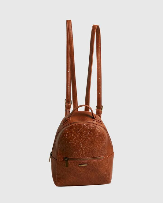 Image of Bags. Product name - Billabong On Vacation Backpack Tan in Tan colour by brand - Billabong