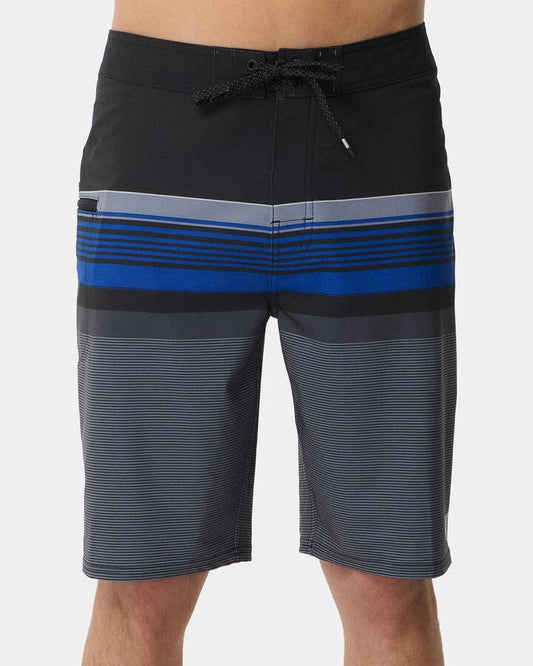 Image of Swimwear. Product name - Rip Curl Mens Mirage Daybreaker 21" Boardshorts Black/Grey in Black/Grey colour by brand - Rip Curl