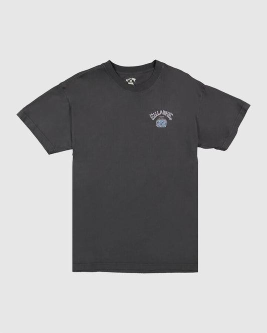 Image of T-Shirts. Product name - Surf Dive 'n Ski Mens Heritage Arch T-Shirt Black in Black colour by brand - Surf Dive 'n Ski