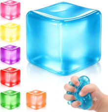 Image of Toys. Product name - Squishy Cube V1 in colour by brand - Toymate