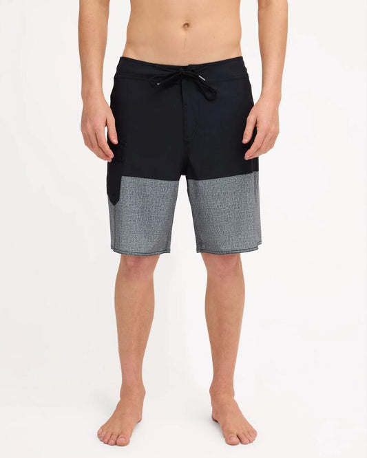 Image of Swimwear. Product name - Volcom Mens Frenzied Boardshorts Black Combo in Black Combo colour by brand - Volcom