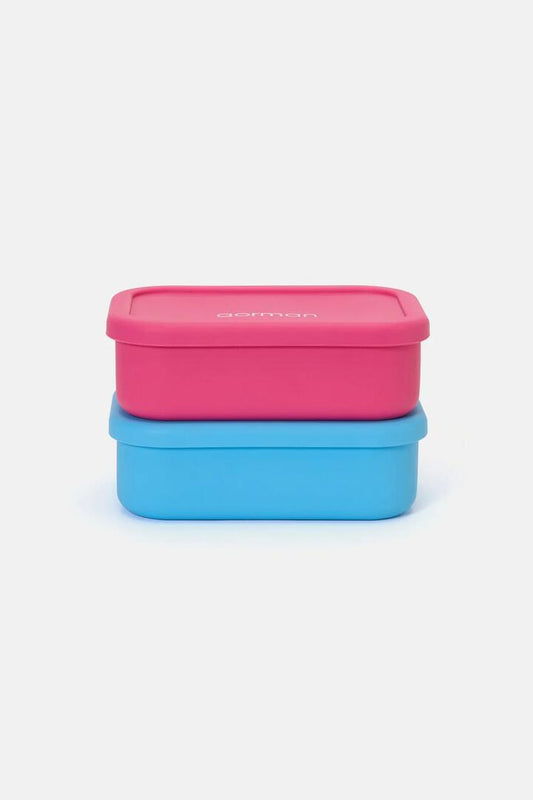 Image of Kitchen & Dining. Product name - Tiger Flower Silicone Box Set 2 in Multi colour by brand - Gorman