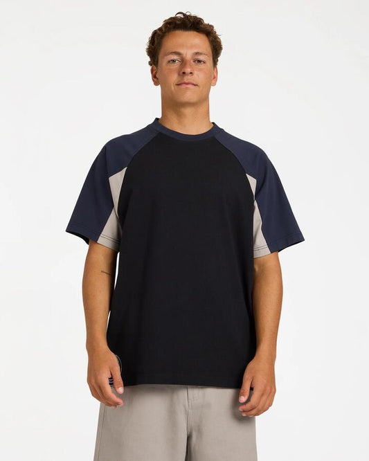 Image of T-Shirts. Product name - Billabong Mens Spec Systems T-Shirt Black in Black colour by brand - Billabong