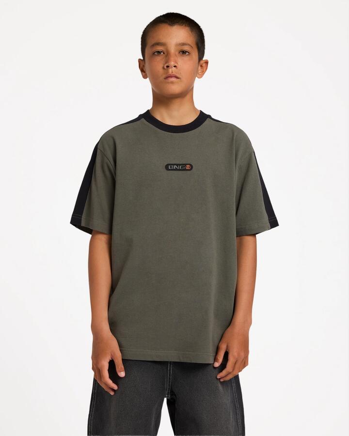Image of T-Shirts. Product name - Billabong Boys 8-16 Boys Spec Iconic T-Shirt Forest in Forest colour by brand - Billabong
