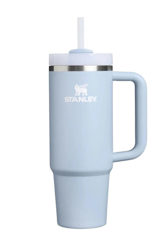 Image of Hats. Product name - The Quencher Blue Dream Stone Side Handle H2.0 FlowState 887ml Tumbler in Blue colour by brand - Stanley