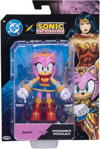 Image of Action Figures. Product name - DC x Sonic the Hedgehog 5 Figures in colour by brand - Toymate