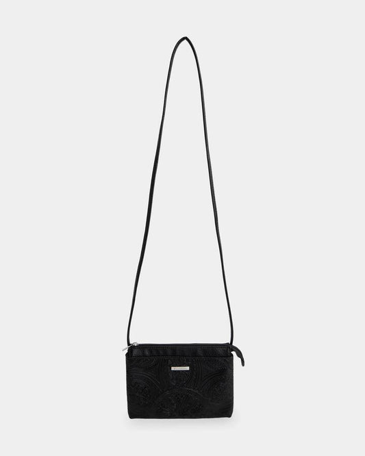 Image of Bags. Product name - Billabong Tropical Rhapsody Festival Sling Bag Black in Black colour by brand - Billabong