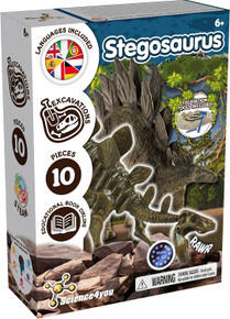 Image of Toys. Product name - Science 4 You â Stegosaurus Fossil Excavation Kit in colour by brand - Toymate