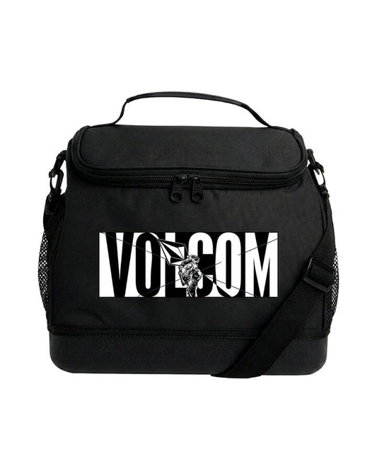 Image of Bags. Product name - Volcom Mens Coldie Cooler Bag Black in Black colour by brand - Volcom
