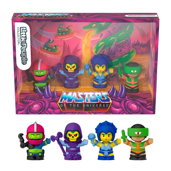 Image of Action Figures. Product name - Little People Collector Masters of the Universe: Evil Warriors Set for Fans in colour by brand - Little People Collector