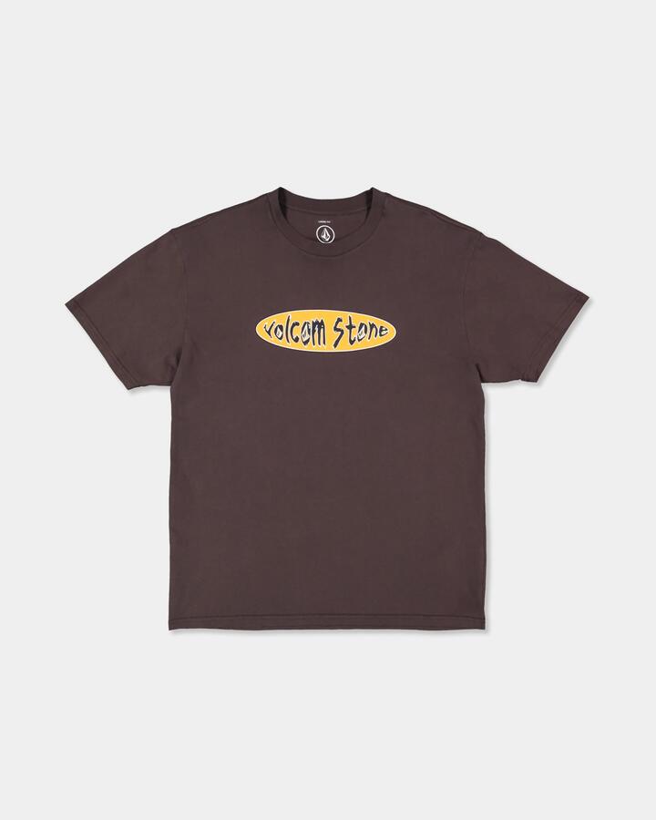 Image of T-Shirts. Product name - Volcom Mens Lower Case T-Shirt Cacao in Cacao colour by brand - Volcom