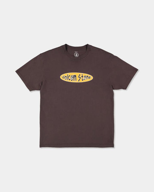 Image of T-Shirts. Product name - Volcom Mens Lower Case T-Shirt Cacao in Cacao colour by brand - Volcom