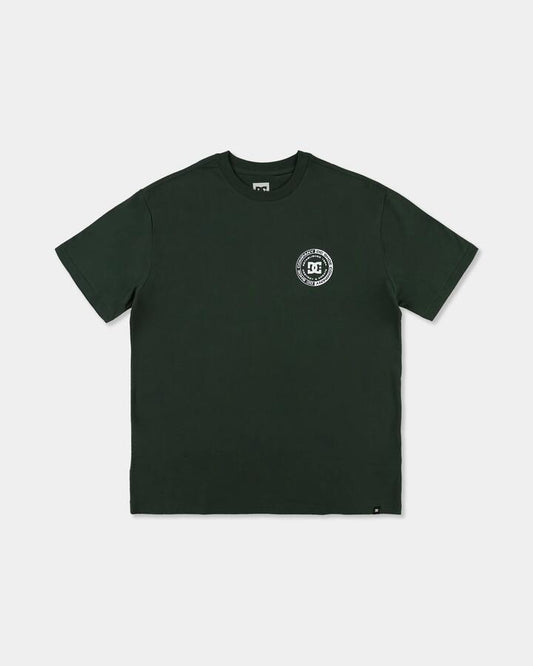 Image of T-Shirts. Product name - DC Shoes Mens Dc Corpo Fb T-Shirt Deep Forest in Deep Forest colour by brand - DC Shoes