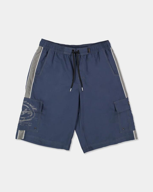 Image of Swimwear. Product name - Billabong Mens Throw On 3.0 22" Boardshorts Dusty Indigo in Dusty Indigo colour by brand - Billabong