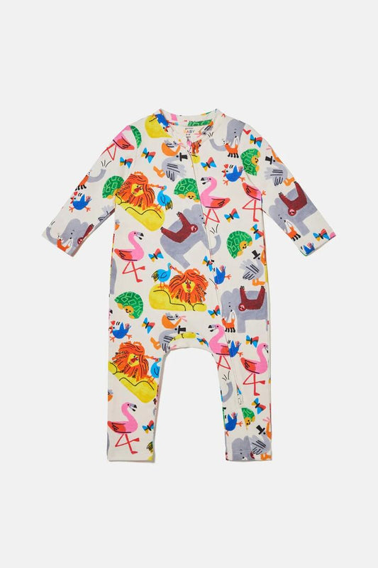 Image of Bodysuits. Product name - Ta-DA Baby Bodysuit in Cream colour by brand - Gorman