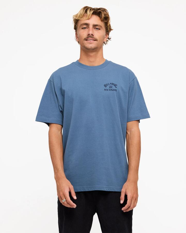 Image of T-Shirts. Product name - Billabong Mens Fern Island T-Shirt North Sea in North Sea colour by brand - Billabong